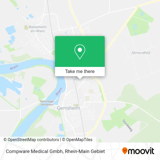 Compware Medical Gmbh map