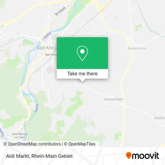 Aldi Markt map
