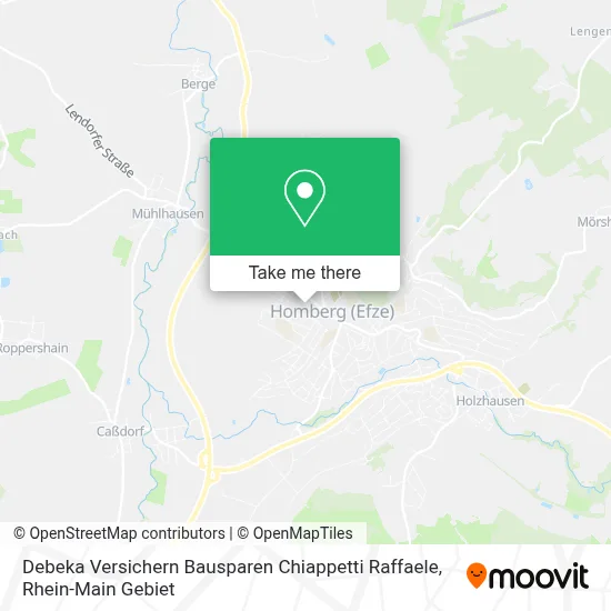 Debeka Versichern Bausparen Chiappetti Raffaele map