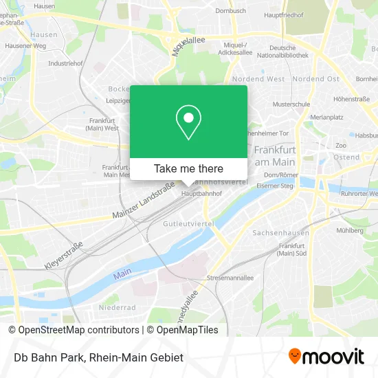 Db Bahn Park map