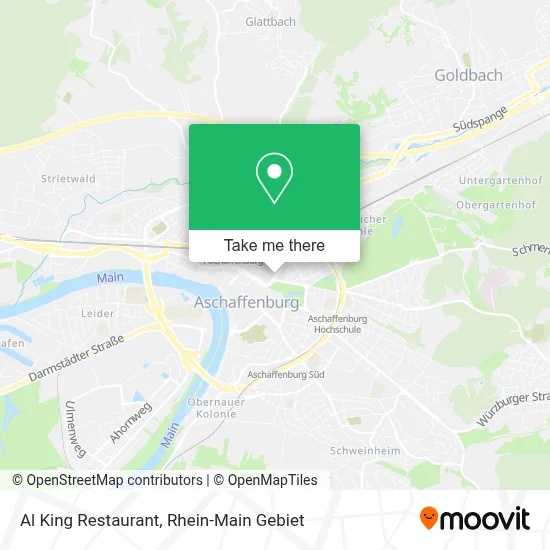 Al King Restaurant map