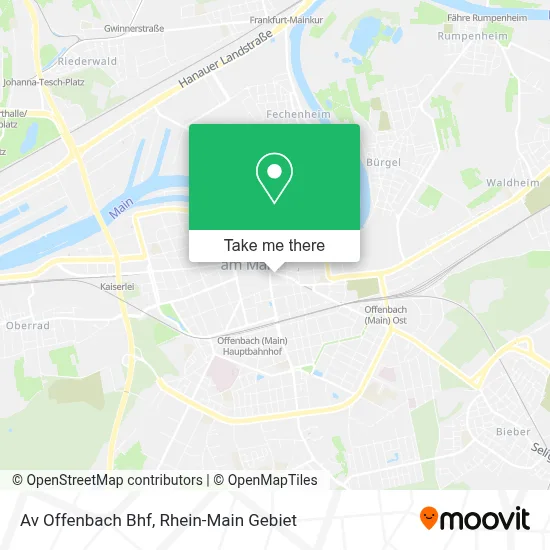 Av Offenbach Bhf map