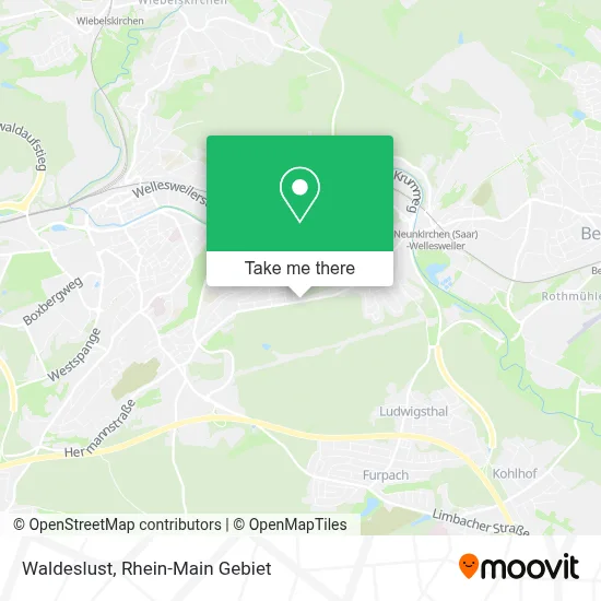 Waldeslust map