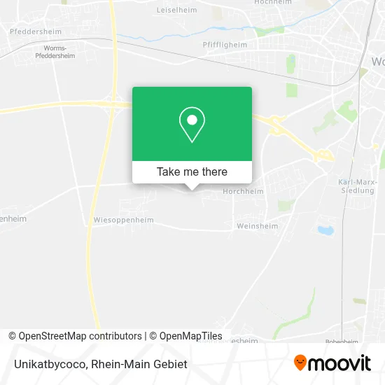 Unikatbycoco map