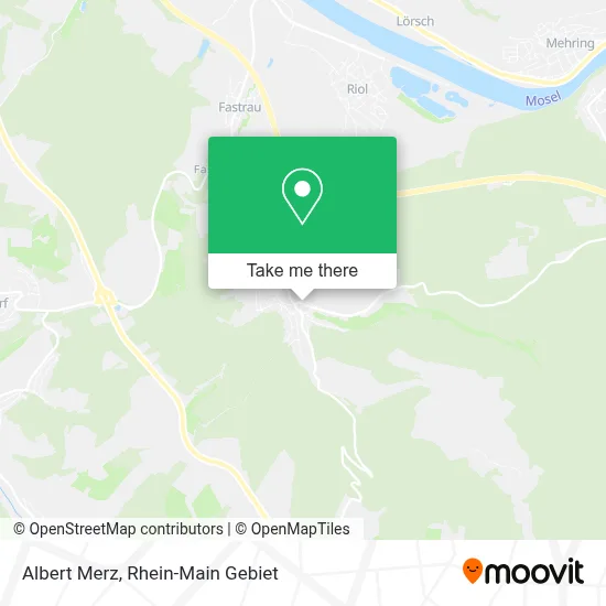 Albert Merz map