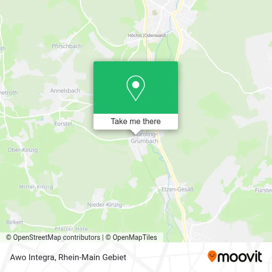Awo Integra map