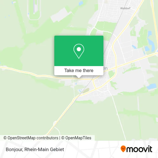 Bonjour map