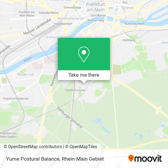 Yume Postural Balance map