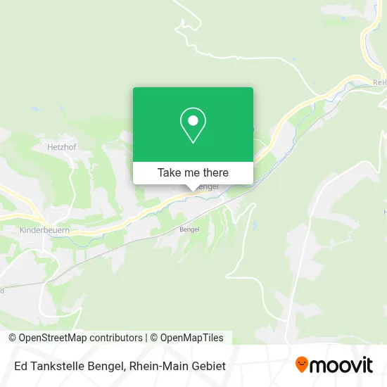 Ed Tankstelle Bengel map
