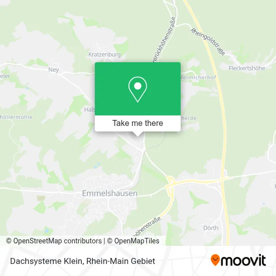 Dachsysteme Klein map