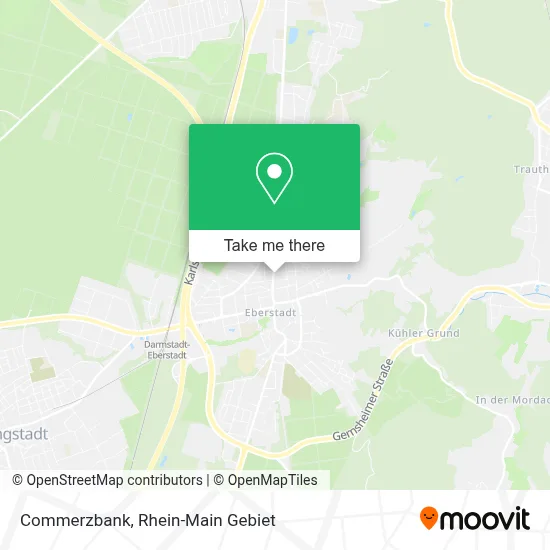 Commerzbank map