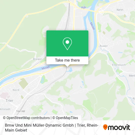 Bmw Und Mini Müller-Dynamic Gmbh | Trier map