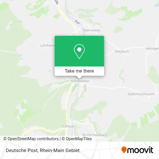 Deutsche Post map