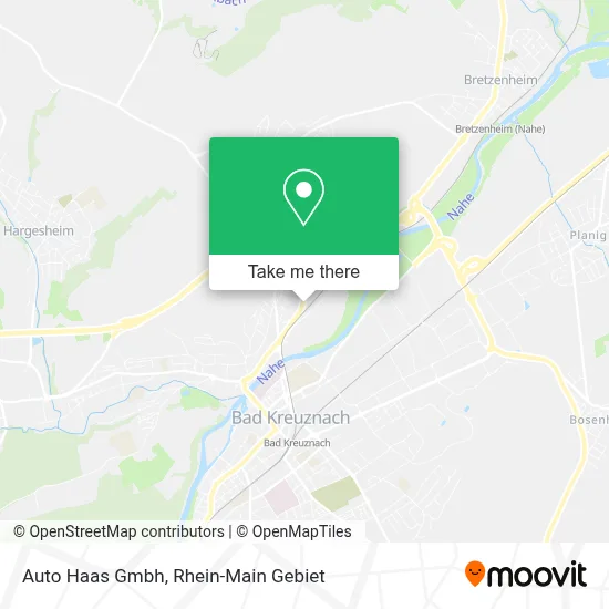 Auto Haas Gmbh map