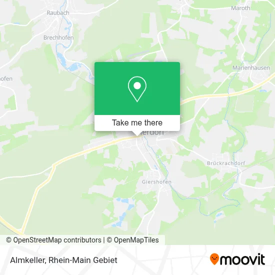 Almkeller map