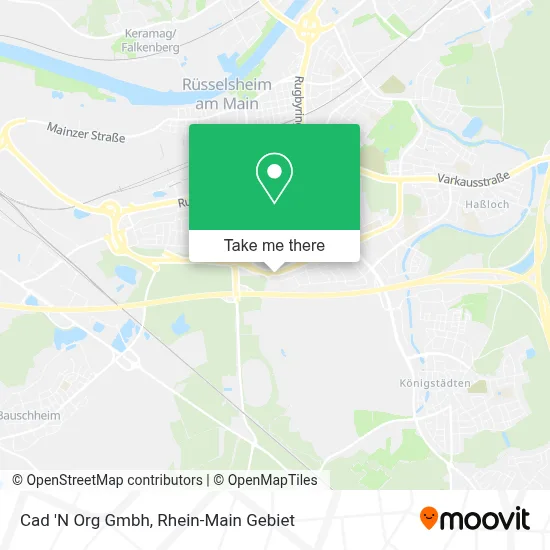 Cad 'N Org Gmbh map