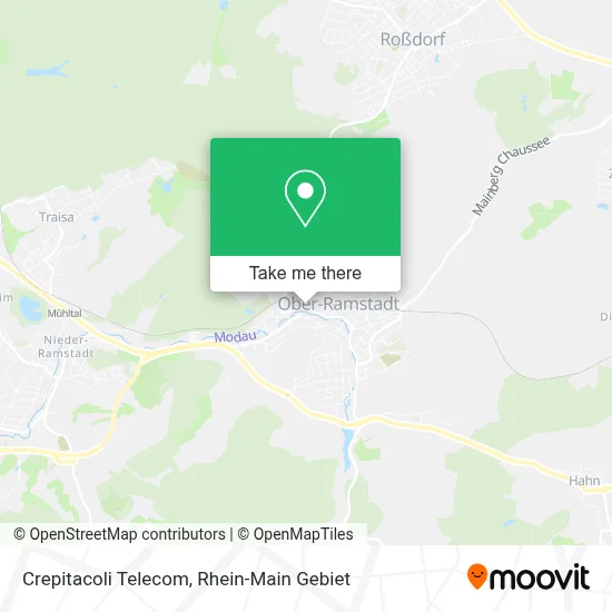 Crepitacoli Telecom map