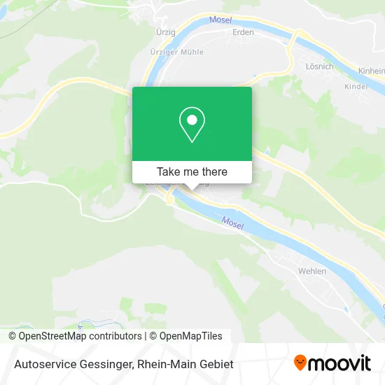 Autoservice Gessinger map