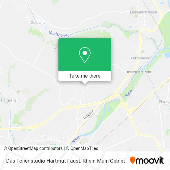 Das Folienstudio Hartmut Faust map