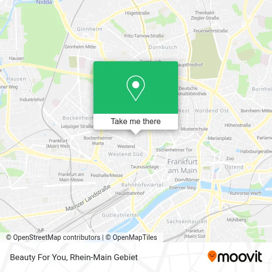 Beauty For You map