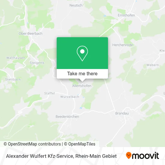 Alexander Wulfert Kfz-Service map