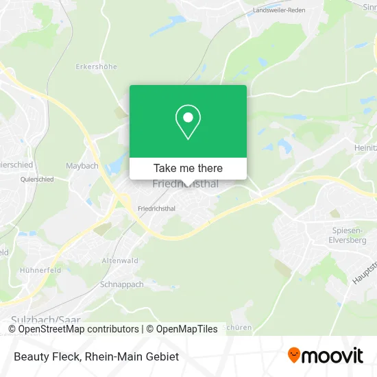 Beauty Fleck map
