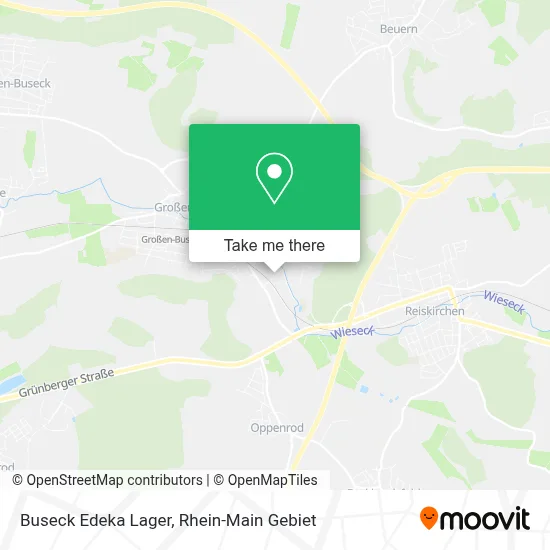 Buseck Edeka Lager map