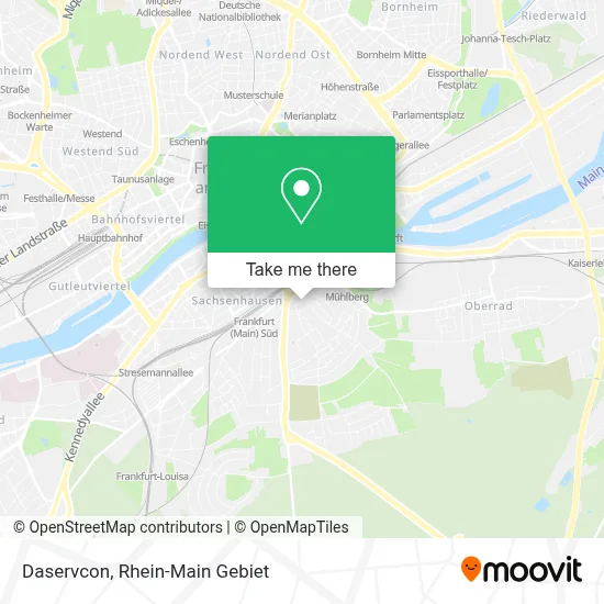 Daservcon map