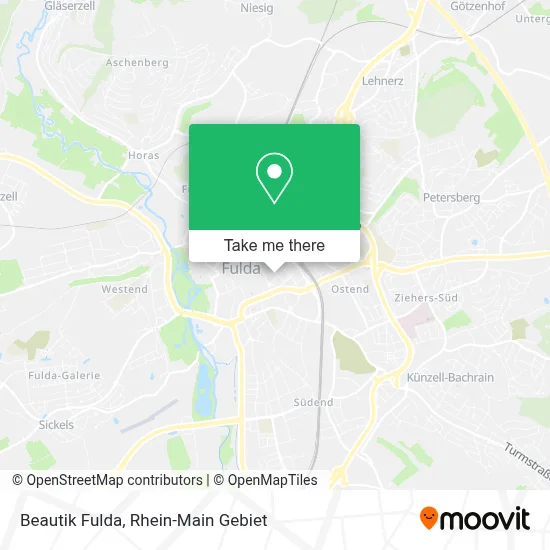Beautik Fulda map
