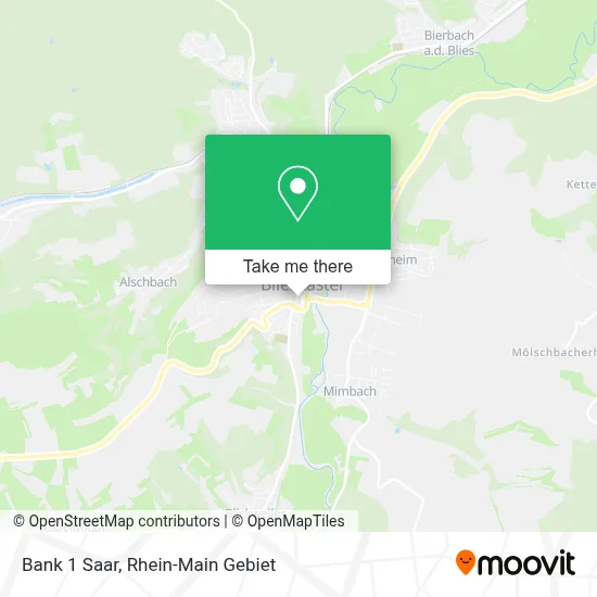 Bank 1 Saar map