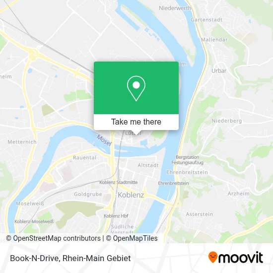 Book-N-Drive map