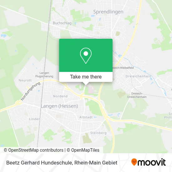 Beetz Gerhard Hundeschule map
