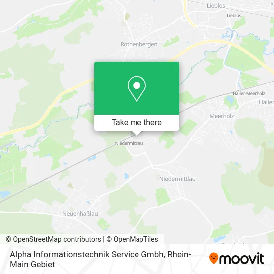 Alpha Informationstechnik Service Gmbh map