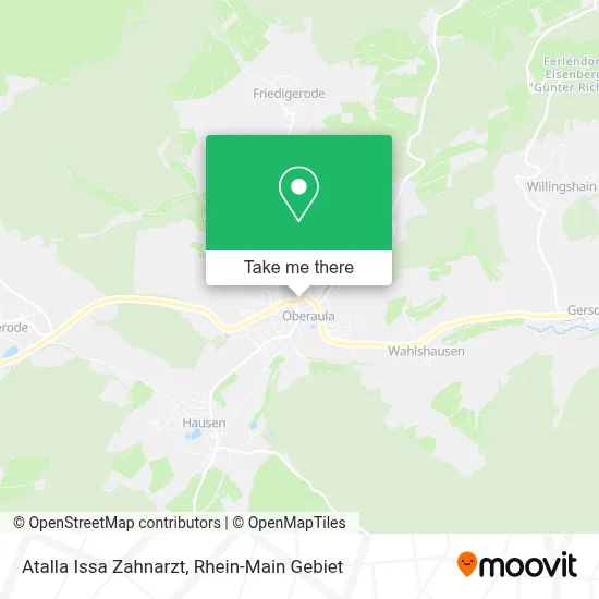 Atalla Issa Zahnarzt map