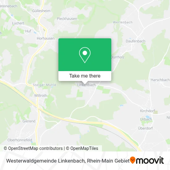 Westerwaldgemeinde Linkenbach map