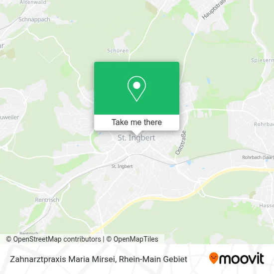 Zahnarztpraxis Maria Mirsei map