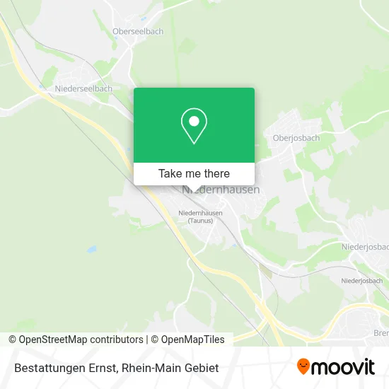 Bestattungen Ernst map