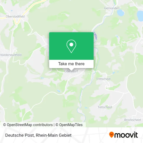 Deutsche Post map