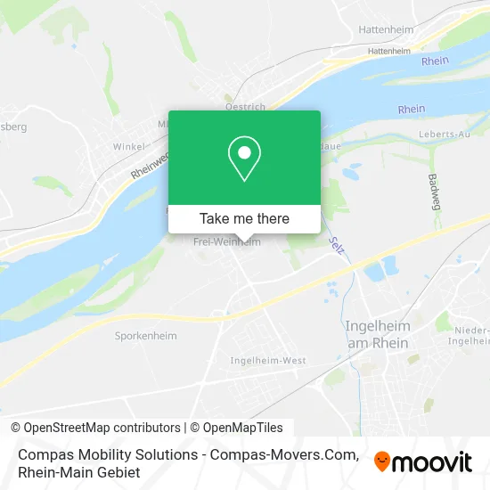 Compas Mobility Solutions - Compas-Movers.Com map