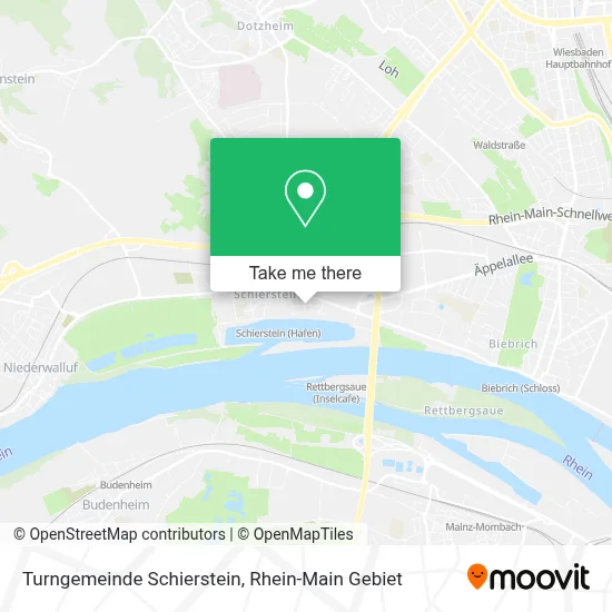 Turngemeinde Schierstein map