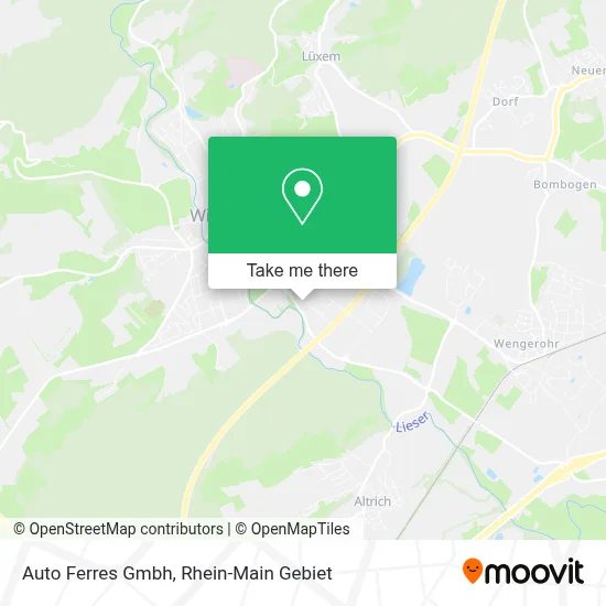 Auto Ferres Gmbh map