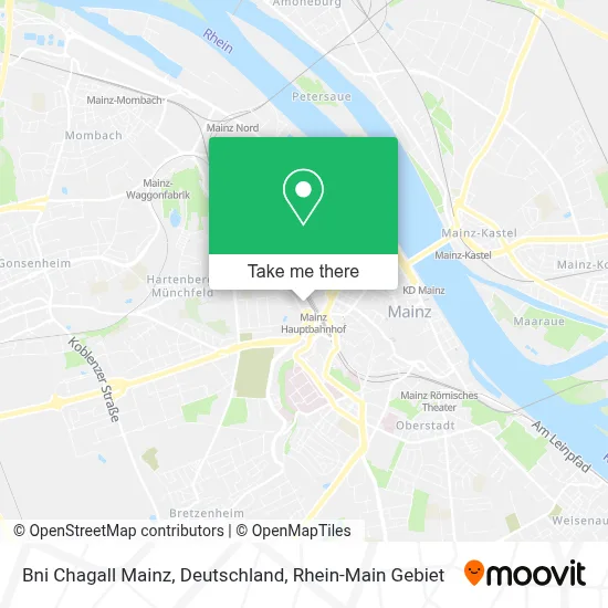 Bni Chagall Mainz, Deutschland map