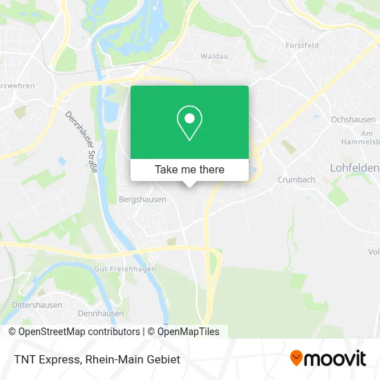 Tnt Express map