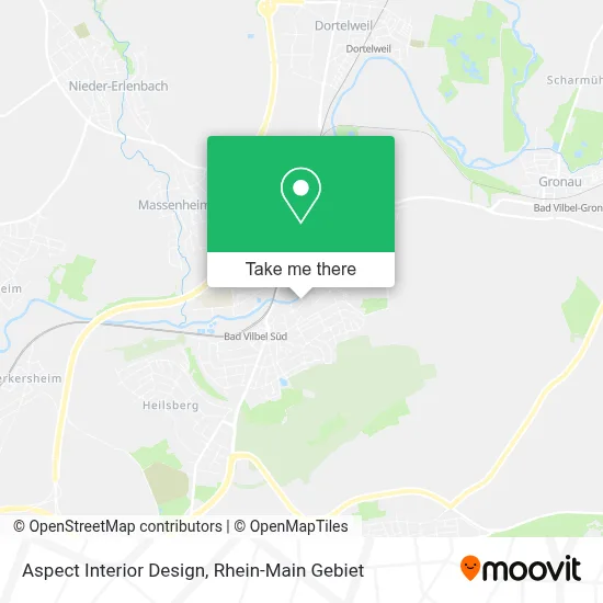 Aspect Interior Design map