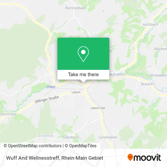 Wuff And Wellnesstreff map