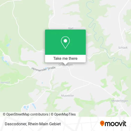Dascodoner map