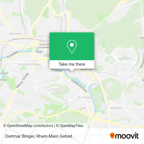 Dietmar Binger map