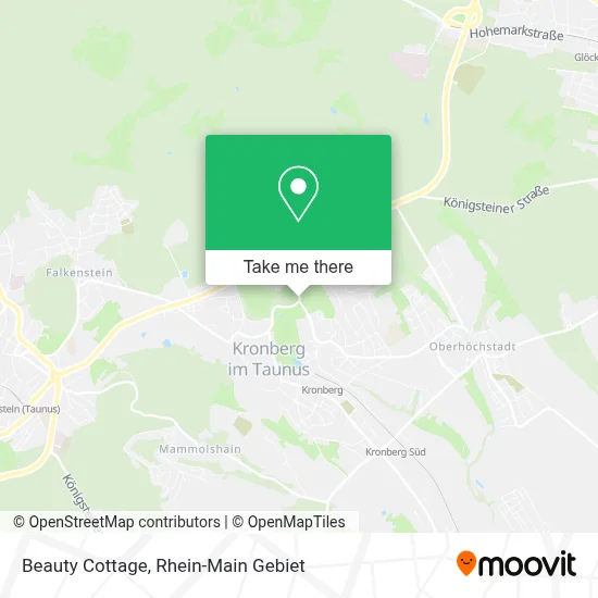 Beauty Cottage map