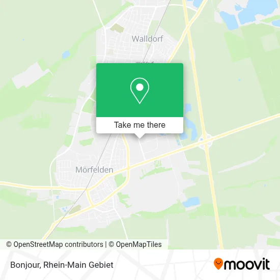 Bonjour map
