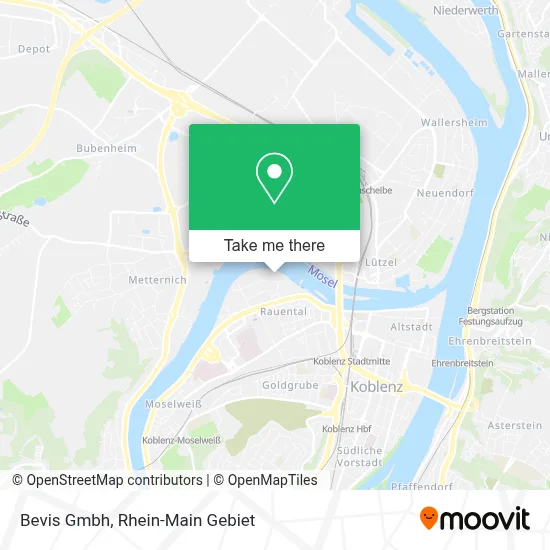 Bevis Gmbh map